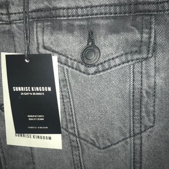 Sunrise Kingdom Denim Jacket Nwt 
